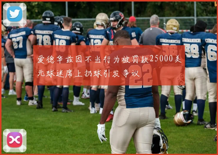 爱德华兹因不当行为被罚款25000美元球迷席上扔球引发争议