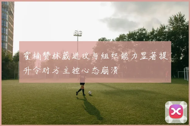 霍楠赞林葳进攻与组织能力显著提升令对方主控心态崩溃