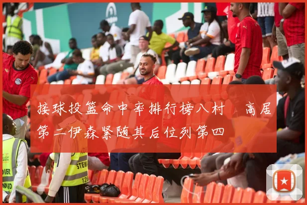 接球投篮命中率排行榜八村塁高居第二伊森紧随其后位列第四
